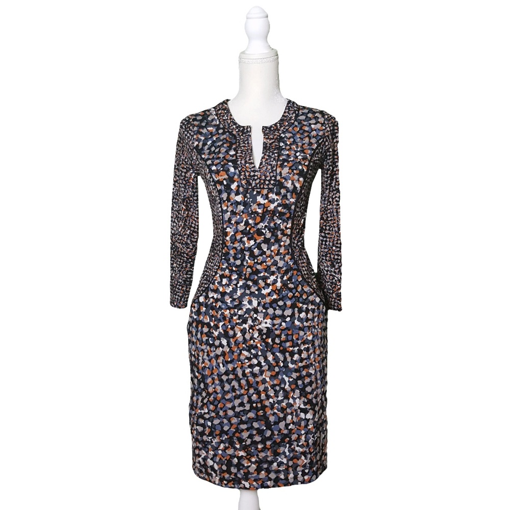 BCBGMaxAzria Womens Francine Stretch Knit Dress - Picture 1 of 8